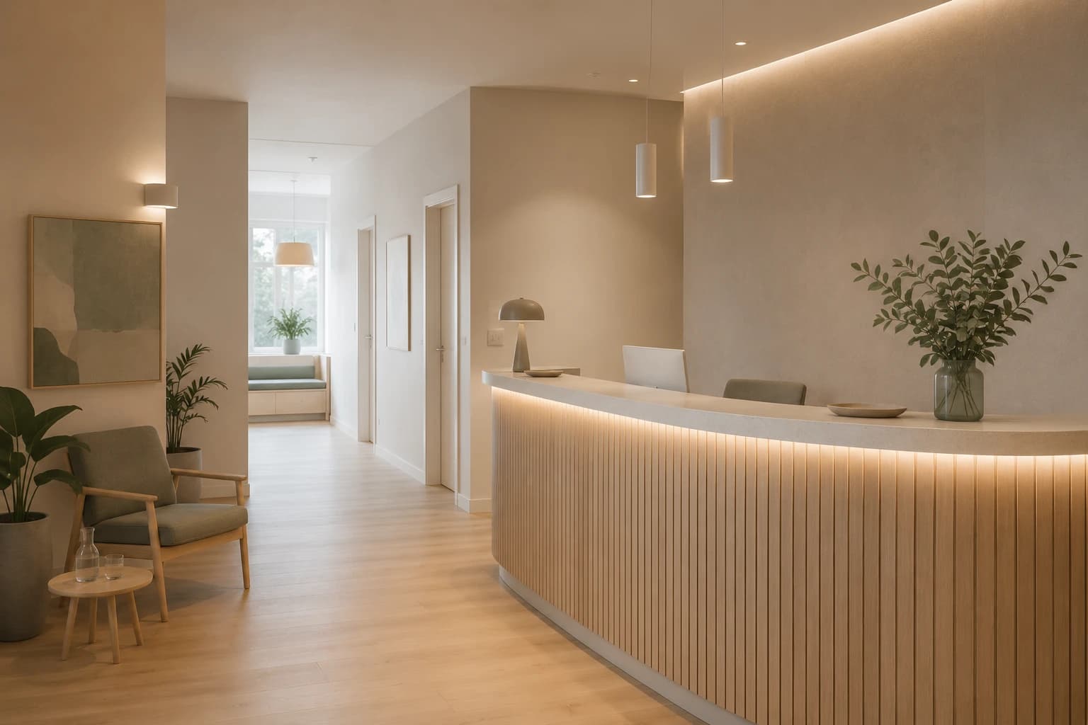 Reference image for the Office & Practice Planning service by Nordlicht Raumkonzepte